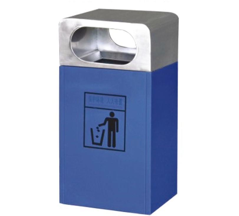 濰坊果皮箱，山東公園垃圾桶